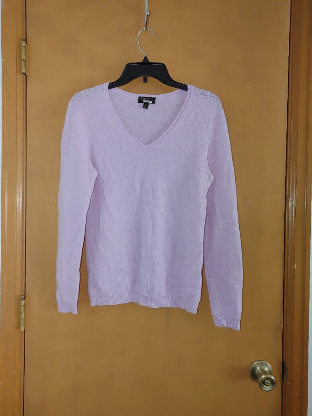 CHARTER CLUB Woman's 100% Cashmere Long Sleeves Knit Sweater Size S Used